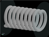 compression spring coil using sph elements
