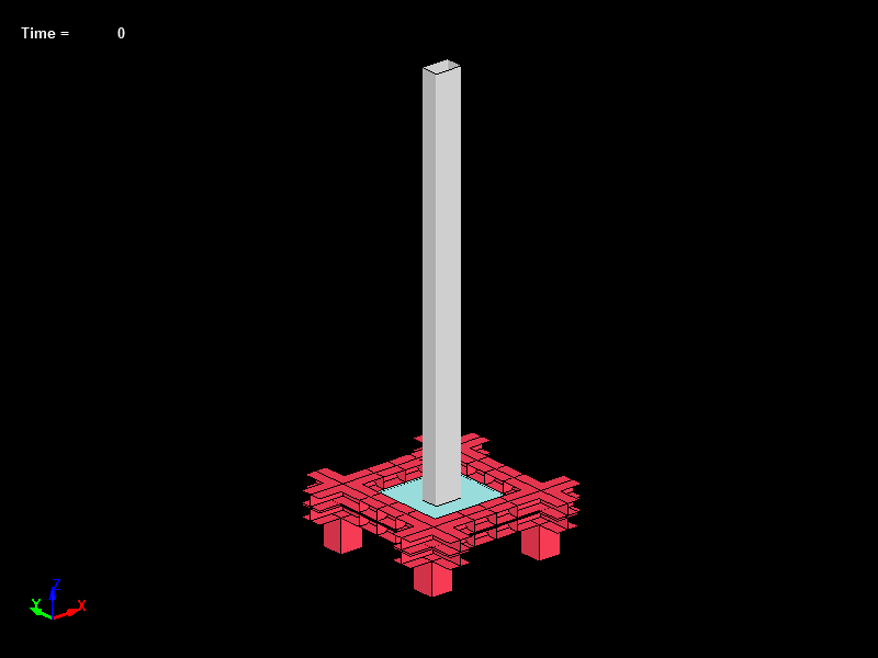  Steel Square Tube impact to Steel plate