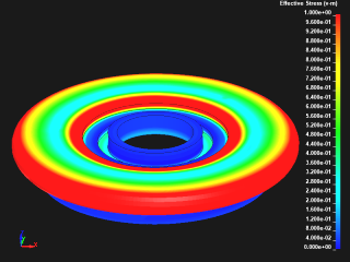 静的陰解法によるボールジョイント用ゴム製ダストカバーの大変形解析