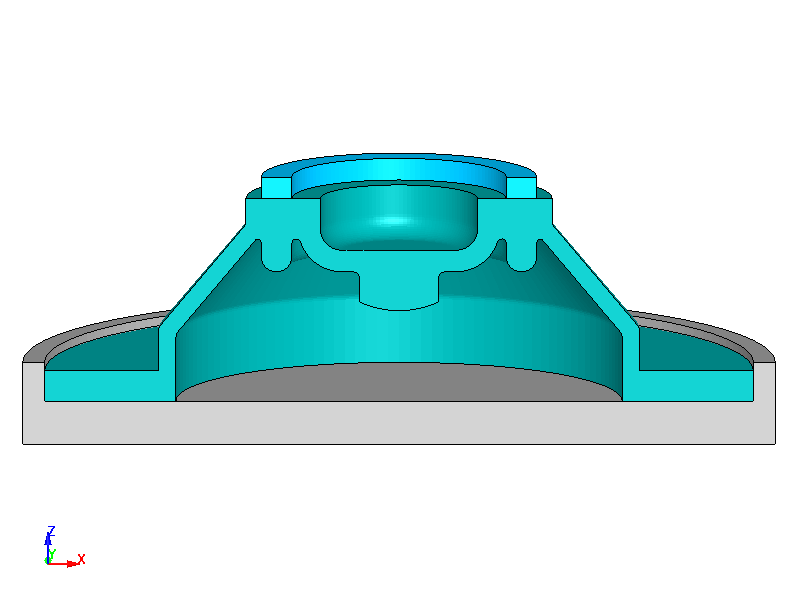 keybord rubber diaphragms model